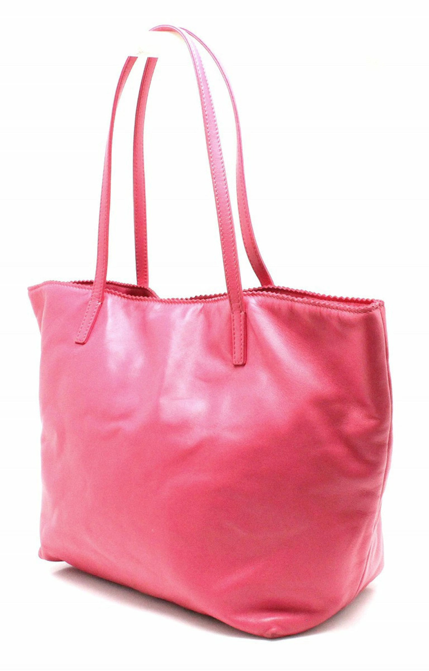 Loewe Bag West Tote Pink Nappa Leather Anagram Shoulder East Pink